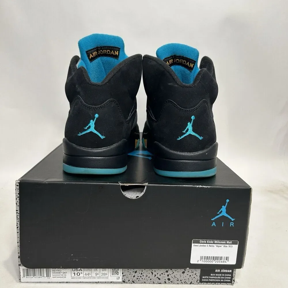 Nike Shoes Air Jordan 5 Retro “Aqua” 2024 - Picture 5 of 8